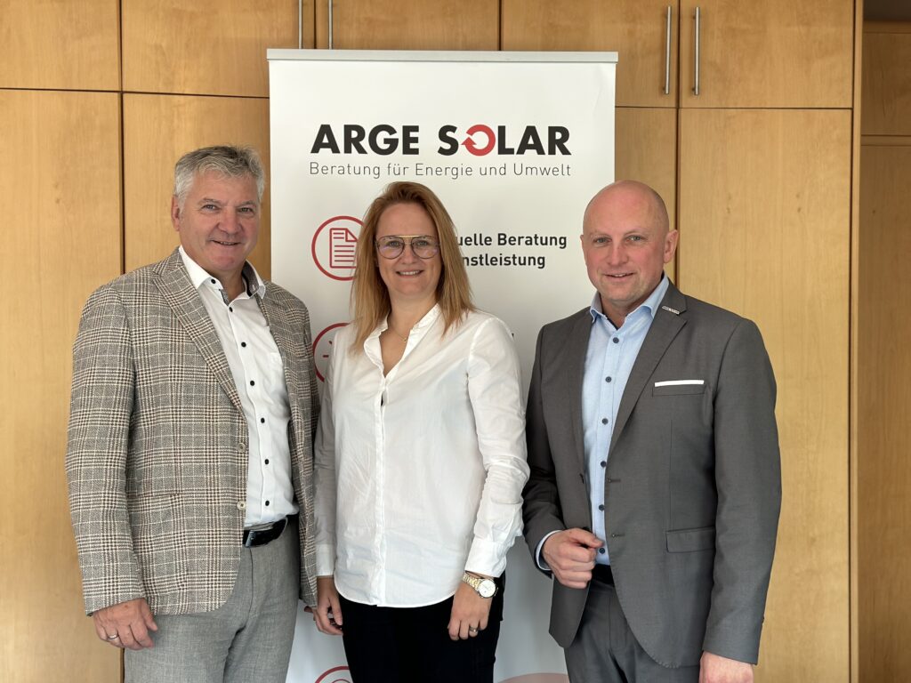 Seit 1. Oktober Doppelspitze in der Geschäftsführung der ARGE SOLAR An der Seite von Ralph